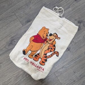 Winnie the Pooh and Tigger Drawstring Bag